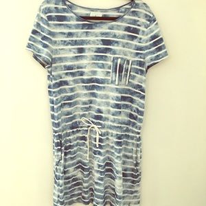 Acid Wash T-Shirt Dress